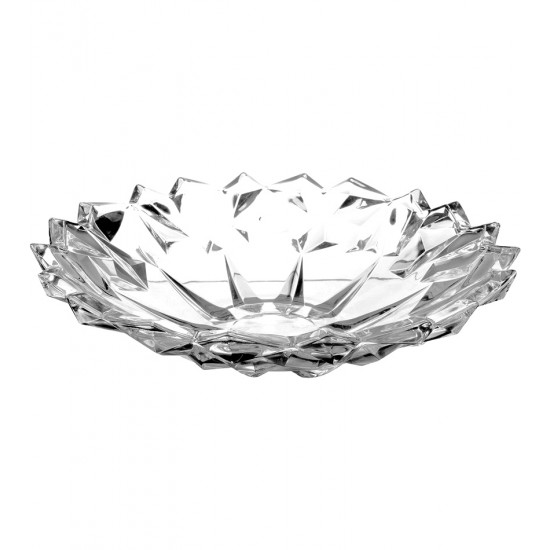 Centro De Mesa 32,5cm Por 8,5cm Ice Love Em Vidro